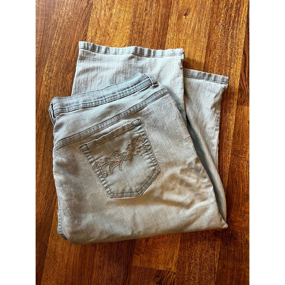 Gloria Vanderbilt 24w Stretch Denim Jean Capri - Picture 7 of 7
